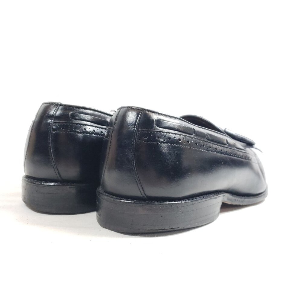 Allen Edmonds Mansfield Black Leather Tassel Loafers Mens  9.5 D Classic Wingtip - Picture 4 of 9